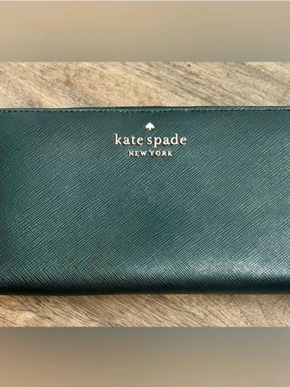 Kate Spade Brynn Large Continental Wallet Zip Around Black Exc Cond